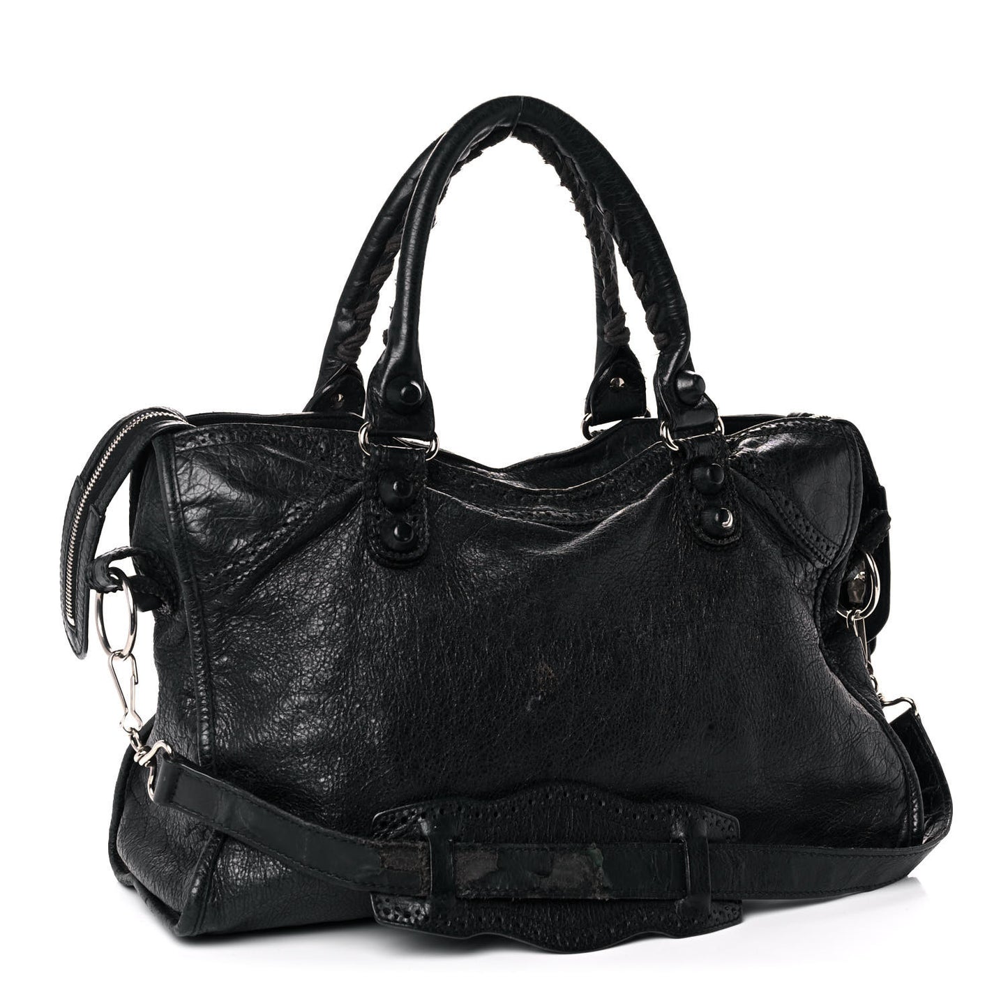 Agneau Giant Brogues Hardware City Black