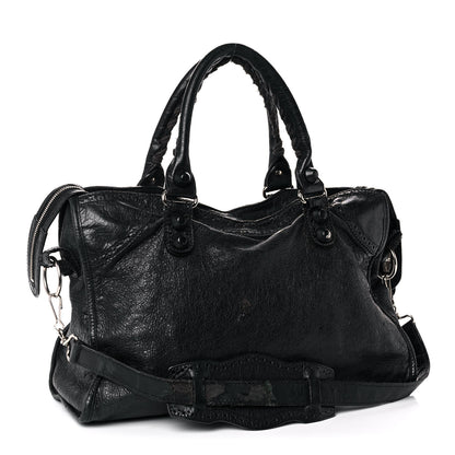 Balenciaga Agneau Giant Brogues Hardware City Black 3 of 20