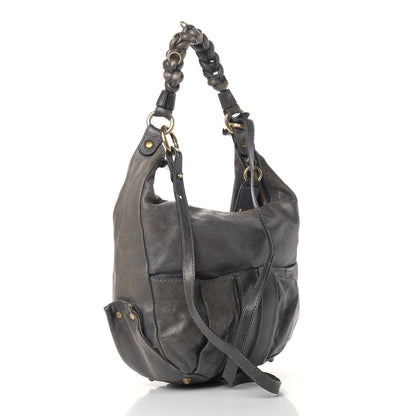 Chloe Lambskin Heloise Small Shoulder Bag Blue 2 of 9