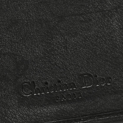 Christian Dior Monogram Trotter Wallet Black 6 of 10