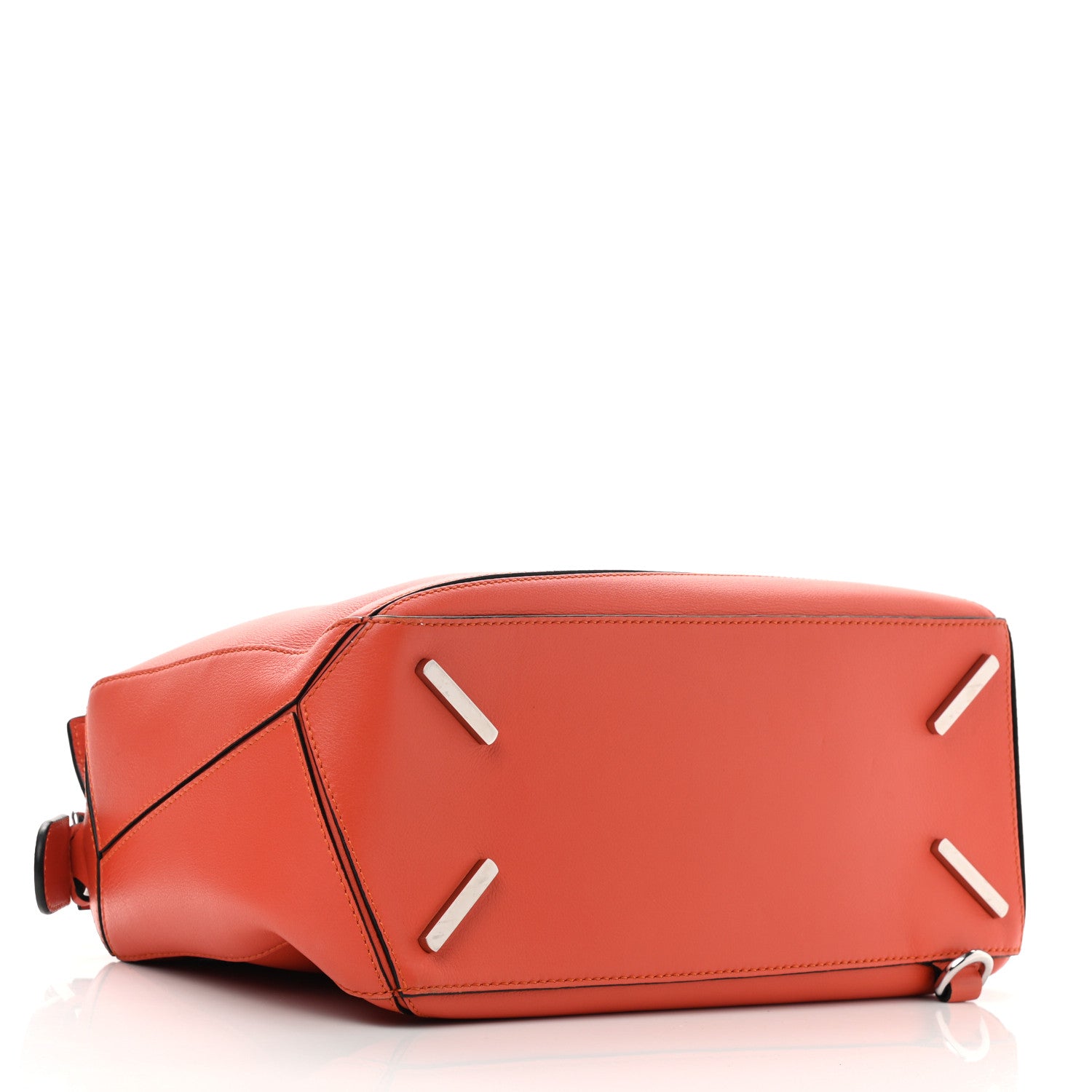 Loewe Calfskin Medium Puzzle Bag Coral 4 of 10