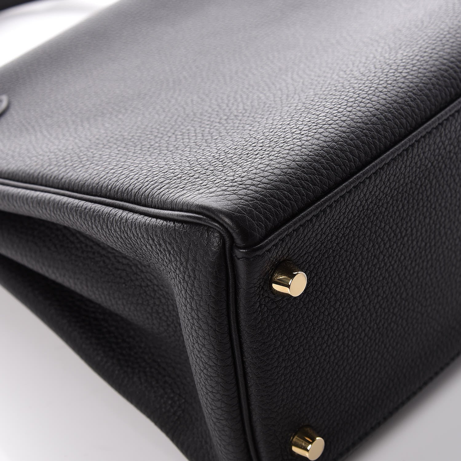 Hermes Togo Kelly Retourne 28 Black 39 of 43