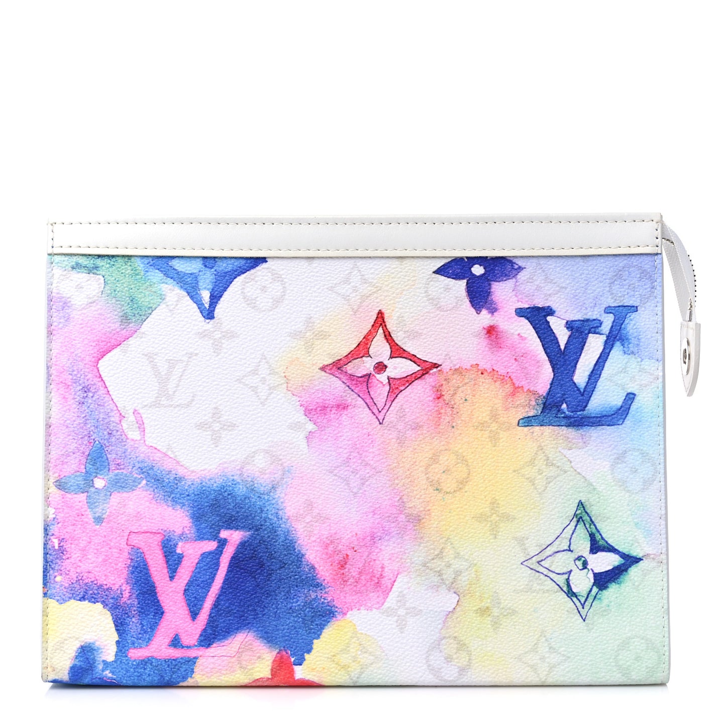 Monogram Watercolor Pochette Voyage MM Multicolor