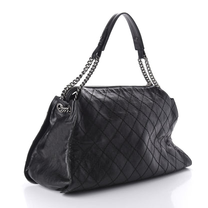 Chanel Calfskin CC Crave Tote Black 3 of 10