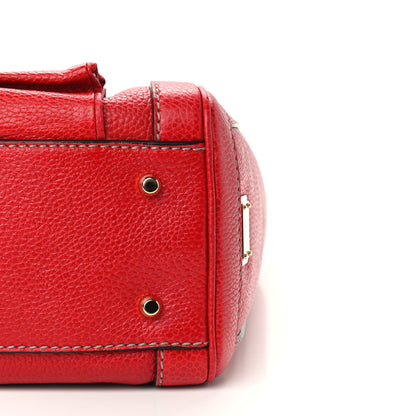 Dolce & Gabbana Calfskin Miss Heather Tote Red 8 of 8