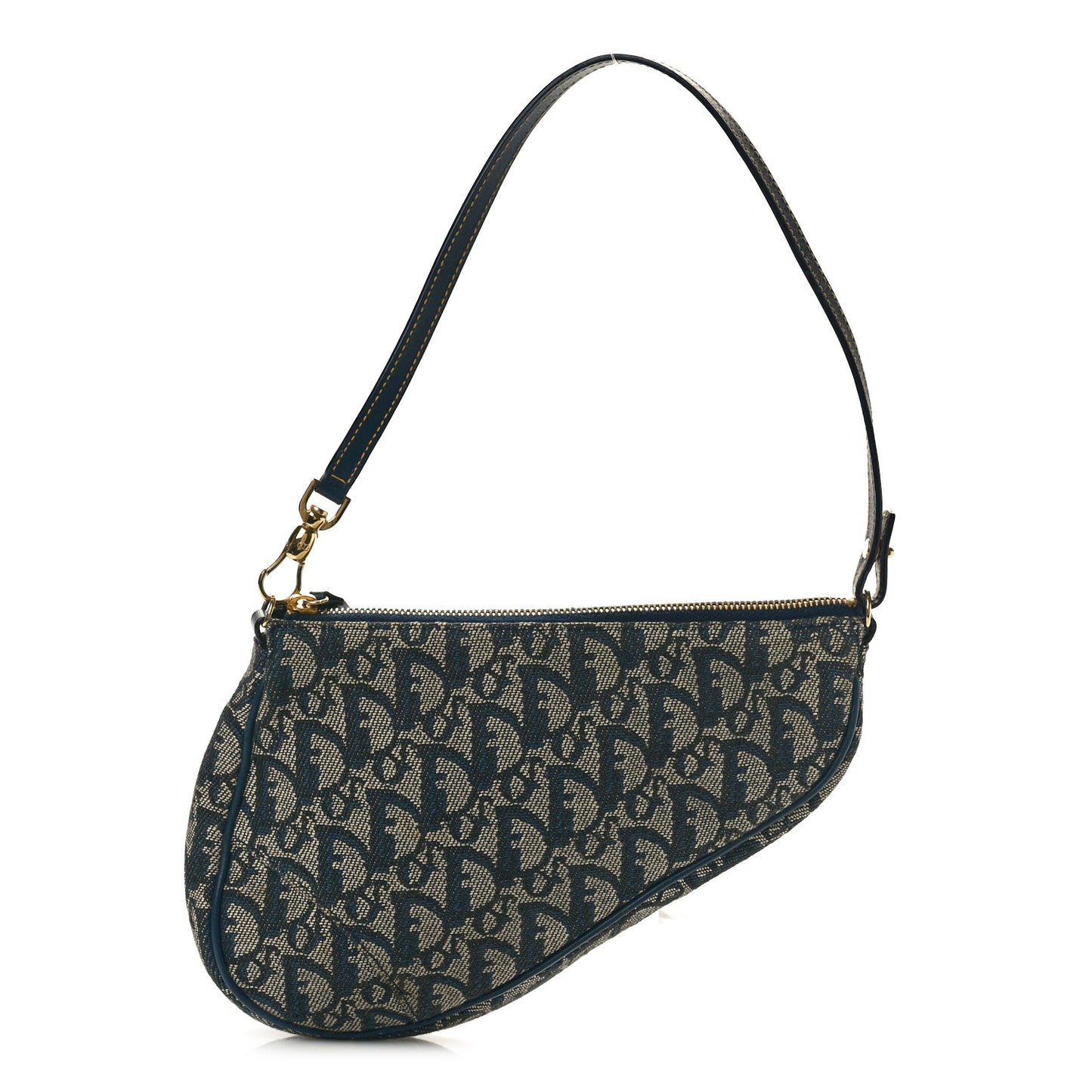 Monogram Mini Saddle Pochette Navy