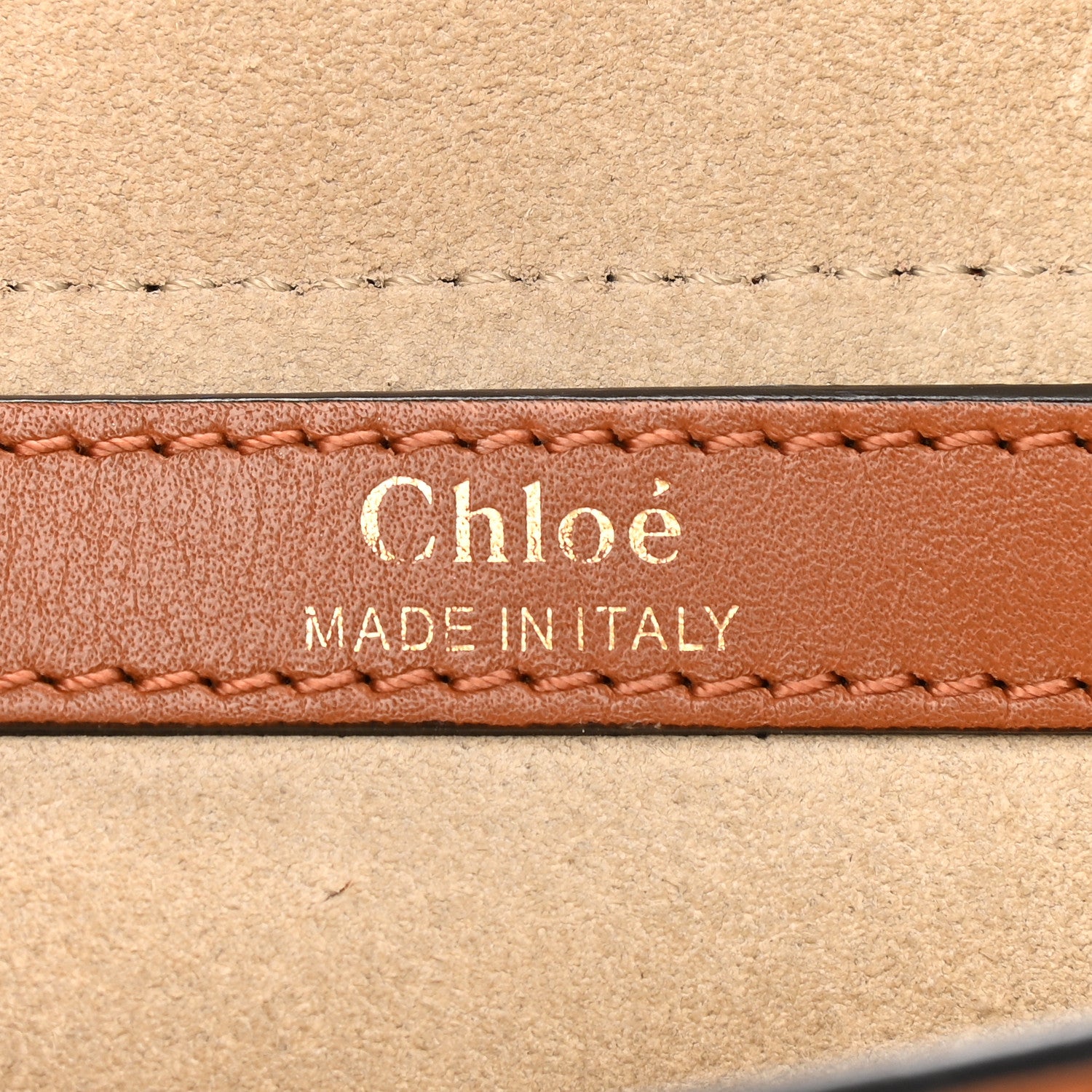 Chloe Calfskin Small Hudson Fringe Shoulder Bag Caramel 6 of 9