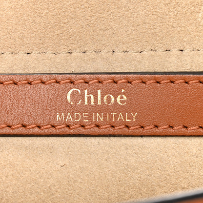 Chloe Calfskin Small Hudson Fringe Shoulder Bag Caramel 6 of 9