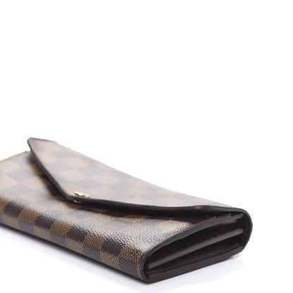 Louis Vuitton Damier Ebene Sarah Wallet NM 9 of 9