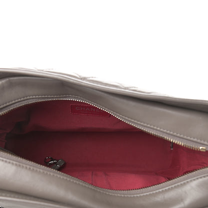 Chanel Aged Calfskin Quilted Medium Gabrielle Hobo Grey 5 of 9