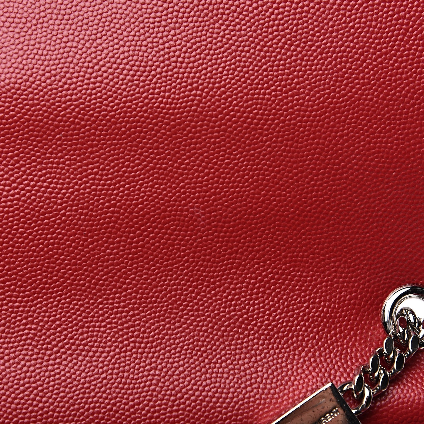 Grain De Poudre Medium Monogram Kate Satchel Red
