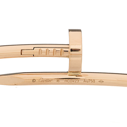 Cartier 18K Pink Gold Juste Un Clou Bracelet 16 4 of 4