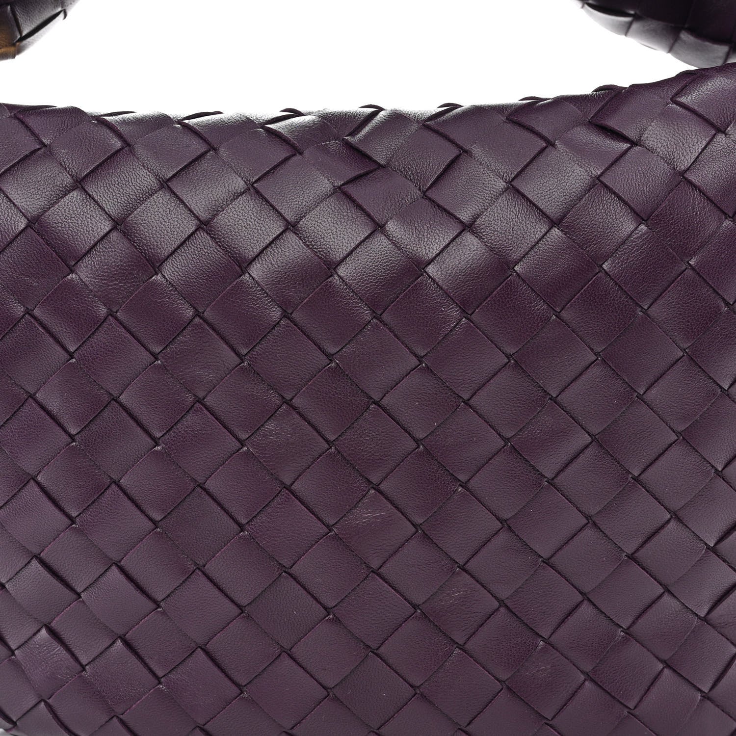 Bottega Veneta Nappa Intrecciato Teen Jodie Hobo Eggplant 8 of 10