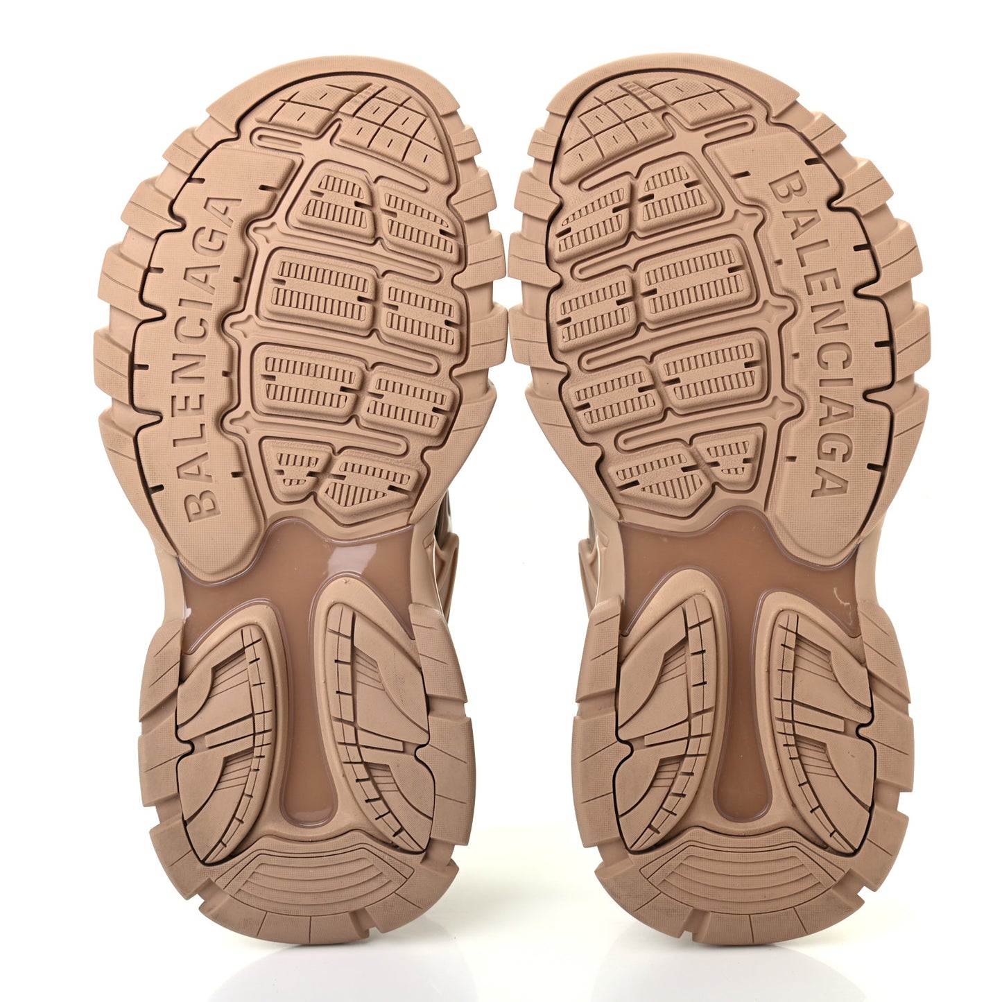 Neoprene Rubber Womens Track Sandals 39 Full Beige