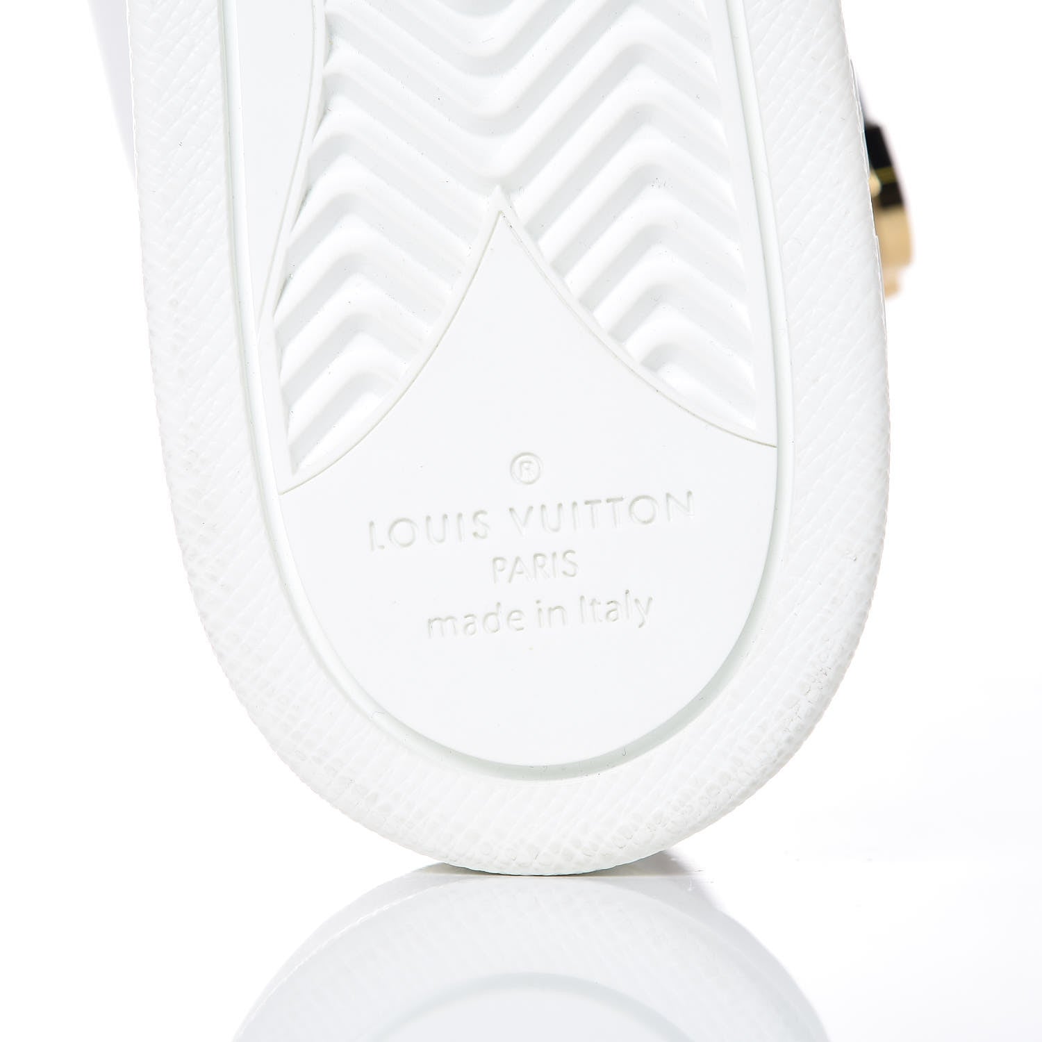 Louis Vuitton Calfskin Reverse Monogram Boombox High Top Sneakers 38 White 12 of 14