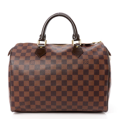 Louis Vuitton Damier Ebene Speedy 30 1 of 13