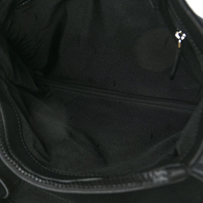 Fendi Canvas Stamp Patch Tote Black Brown 5 of 9