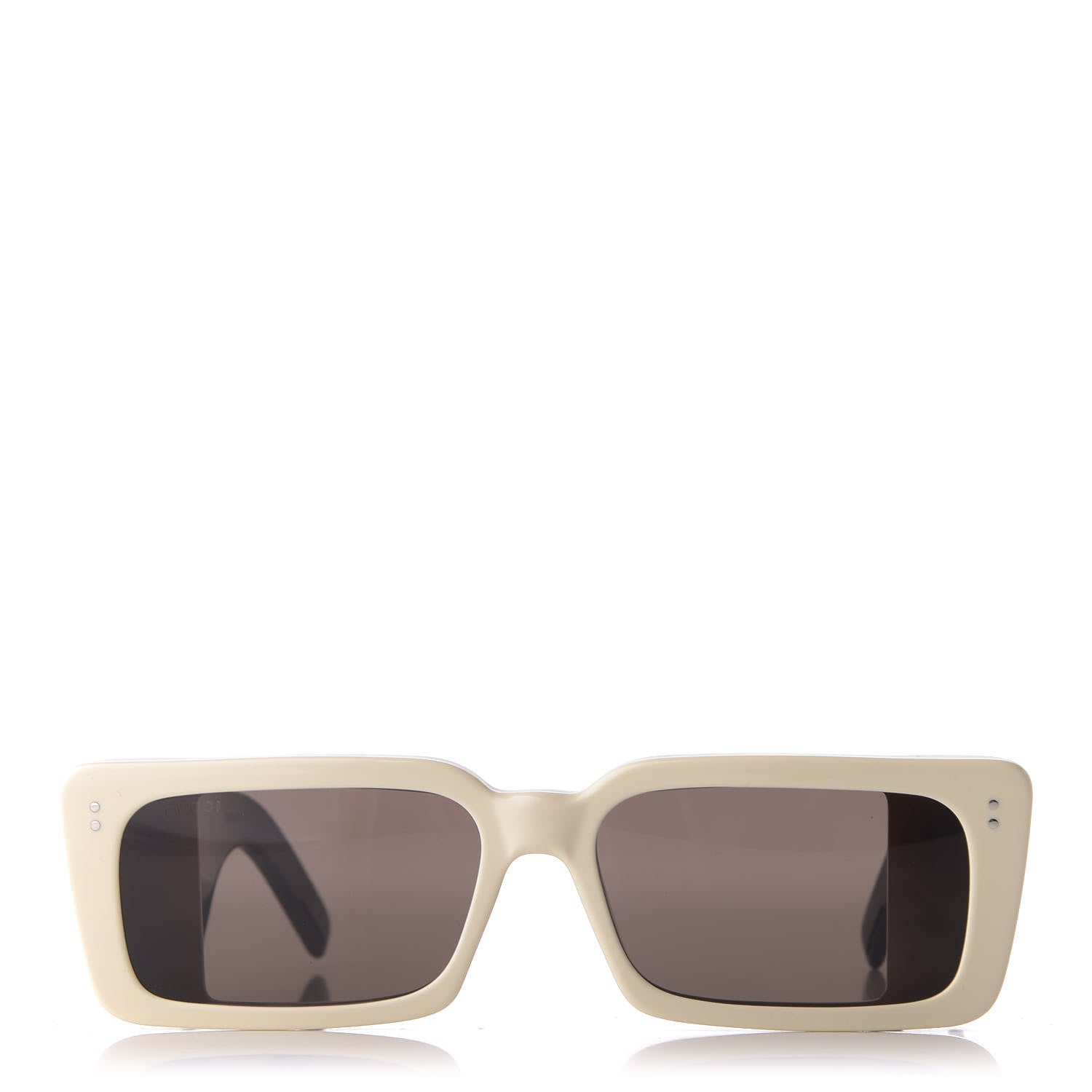 Gucci Acetate Rectangular Flap GG0543S Sunglasses White Black 2 of 10