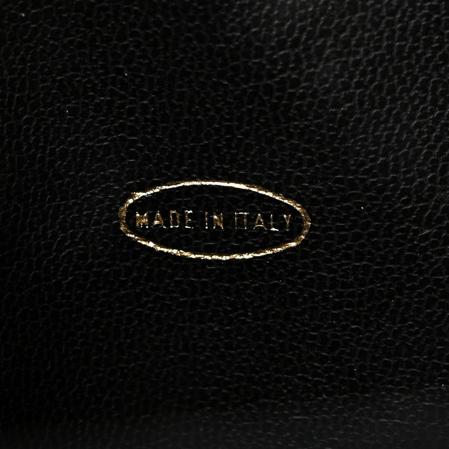Lambskin Quilted Shoulder Bag  Black