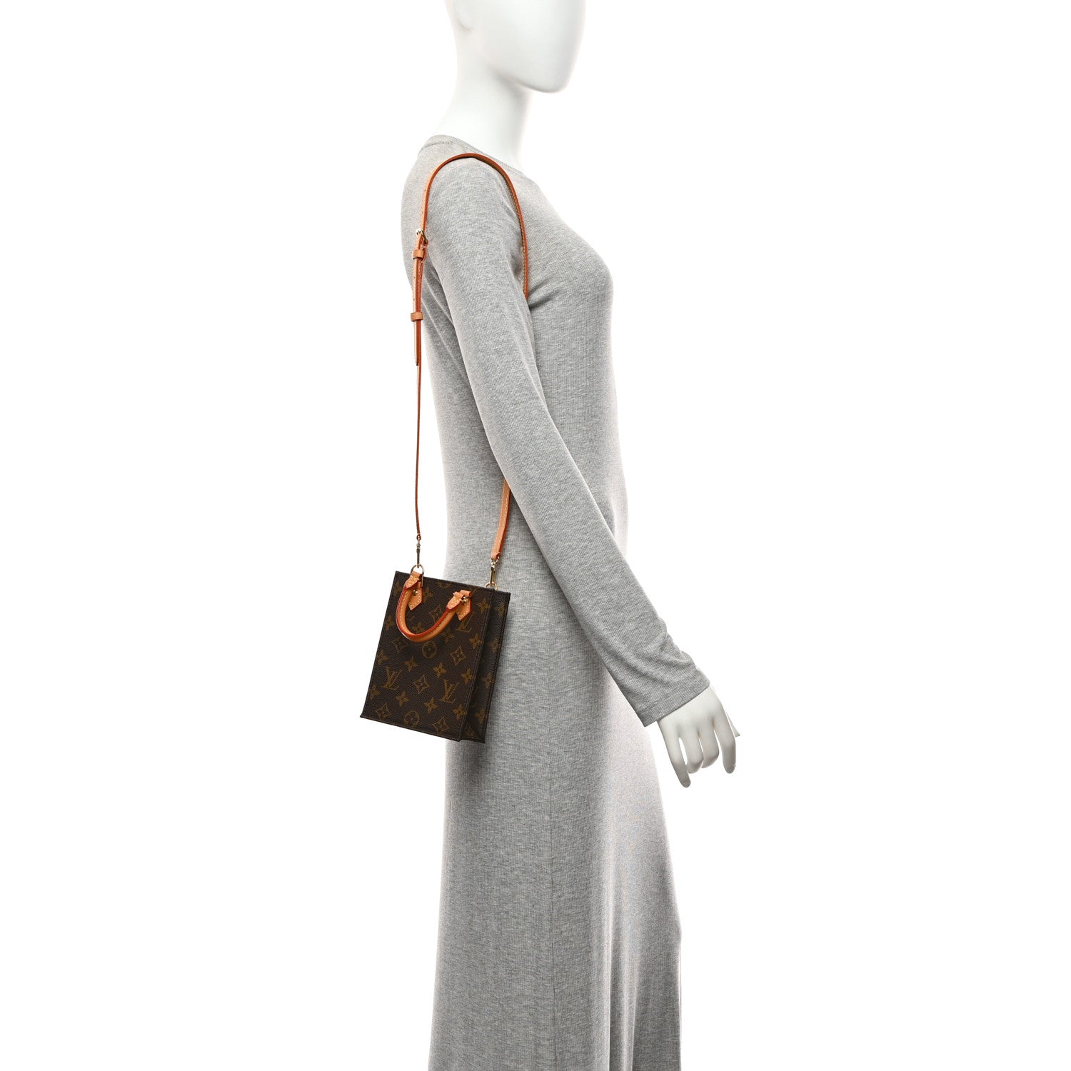 Louis Vuitton Monogram Petit Sac Plat 2 of 10