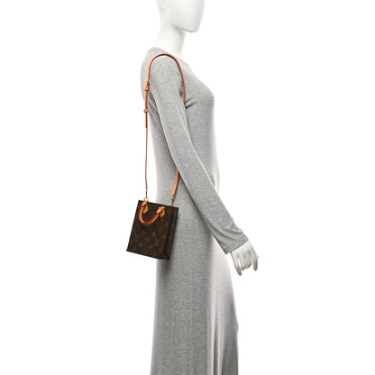 Louis Vuitton Monogram Petit Sac Plat 2 of 10