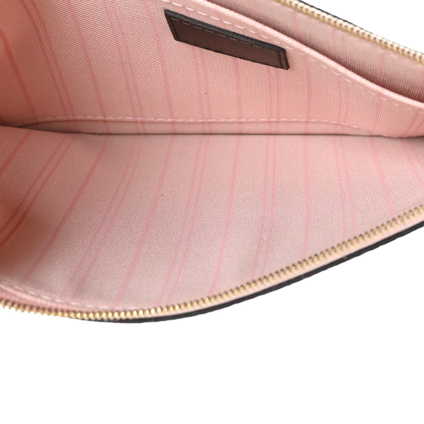 Damier Ebene Neo Neverfull MM Rose Ballerine