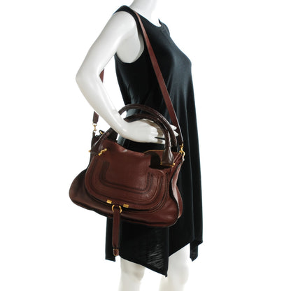 Chloe Calfskin Medium Marcie Satchel Ebony 3 of 9