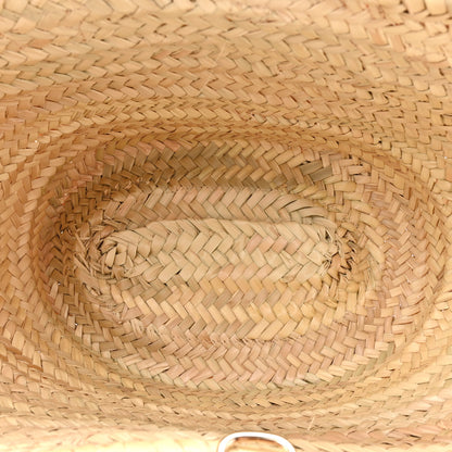 Chloe Palm Leaf Smooth Calfskin Medium Sense Basket Caramel 5 of 11