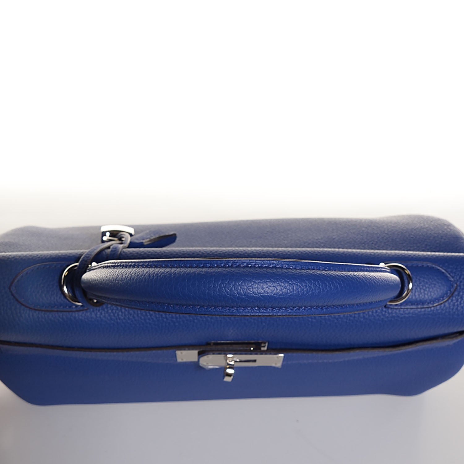 Hermes Togo Kelly Retourne 35 Bleu Electrique 20 of 28