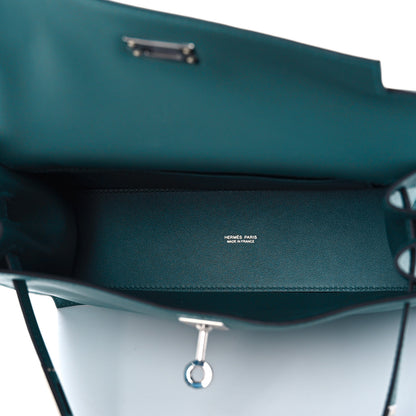 Hermes Veau Jonathan Kelly Danse II Belt Bag Vert Bosphore 4 of 13