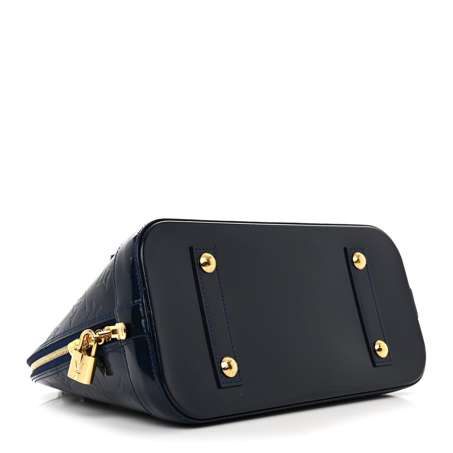 Louis Vuitton Vernis Alma PM Grand Blue 4 of 11