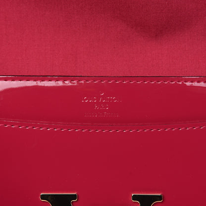 Louis Vuitton Patent Louise Clutch Rose Indien 5 of 9