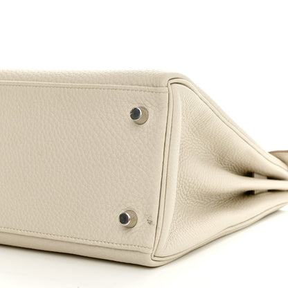 Hermes Togo Matte Alligator Kelly Retourne Touch 28 Beton 10 of 15