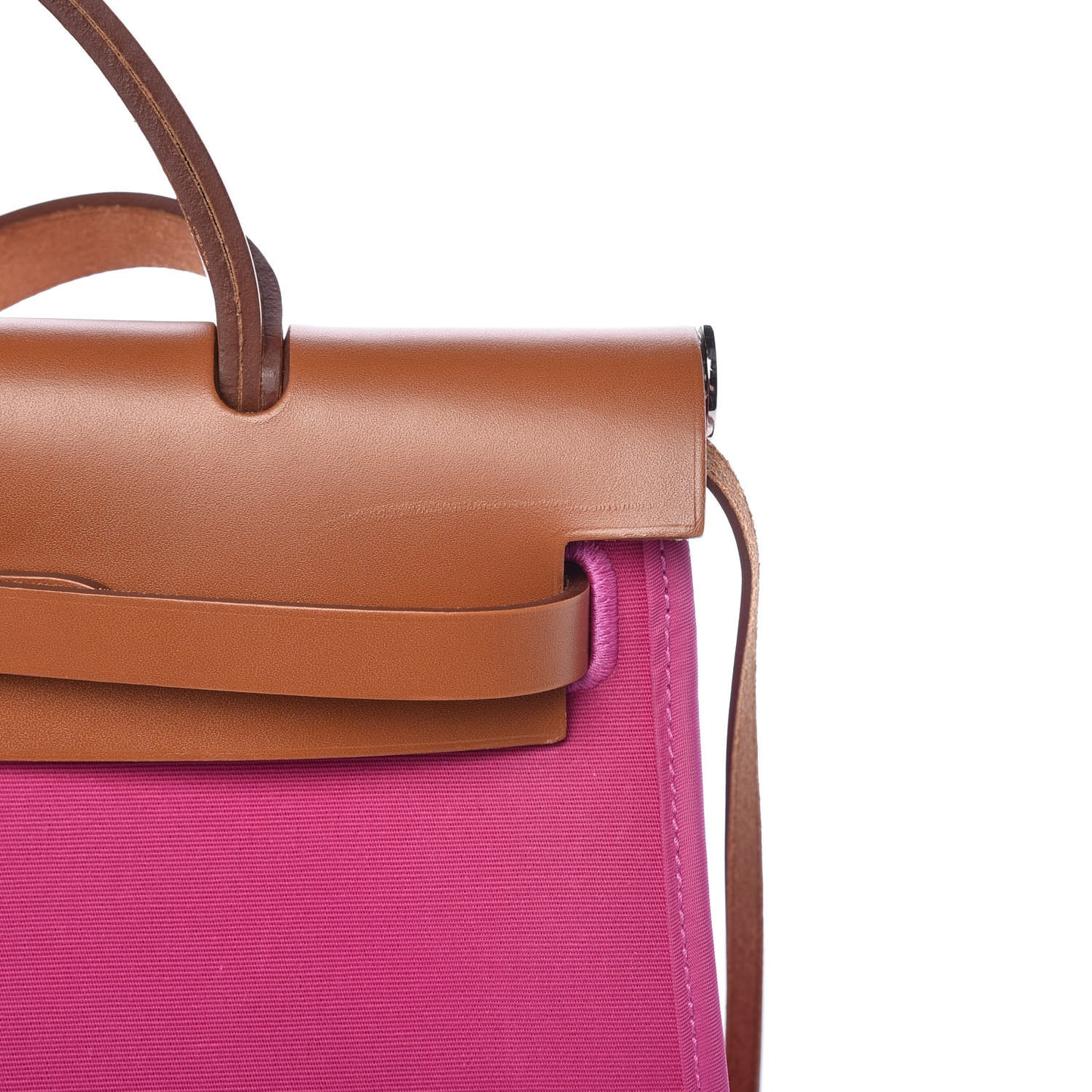 Vache Hunter Toile Herbag Zip 31 PM Magnolia Fauve