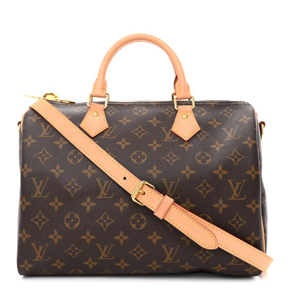 Louis Vuitton Monogram Speedy Bandouliere 30 1 of 10
