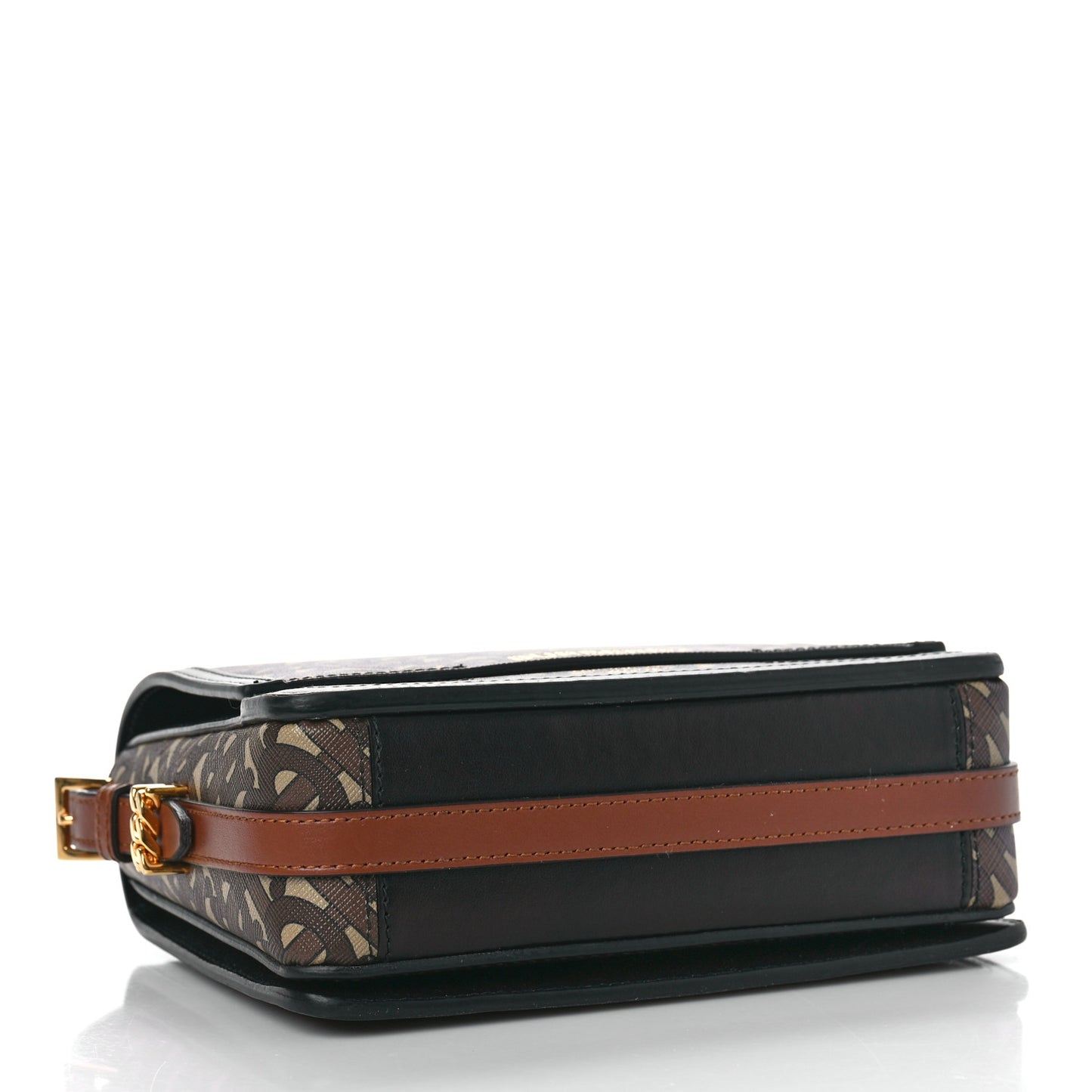 E-Canvas Monogram Small Grace Bag Bridle Brown