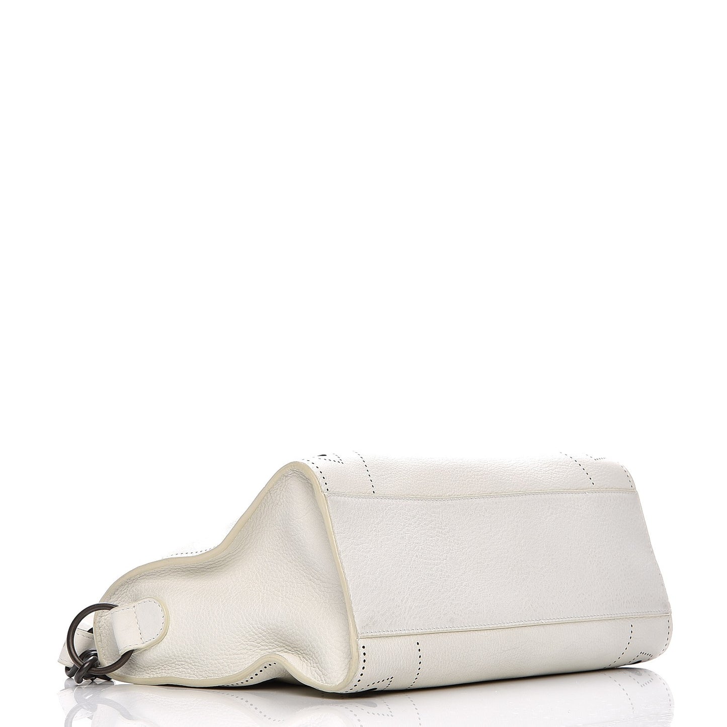 Veau Soyeux Perforated Blackout Hardware S City White