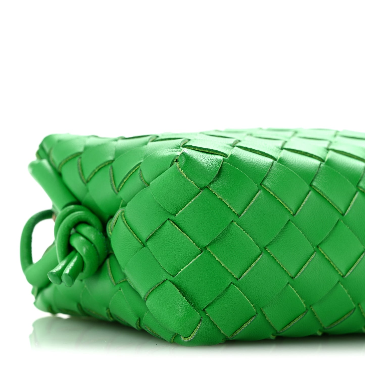 Nappa Intrecciato Mini Loop Camera Bag Parakeet