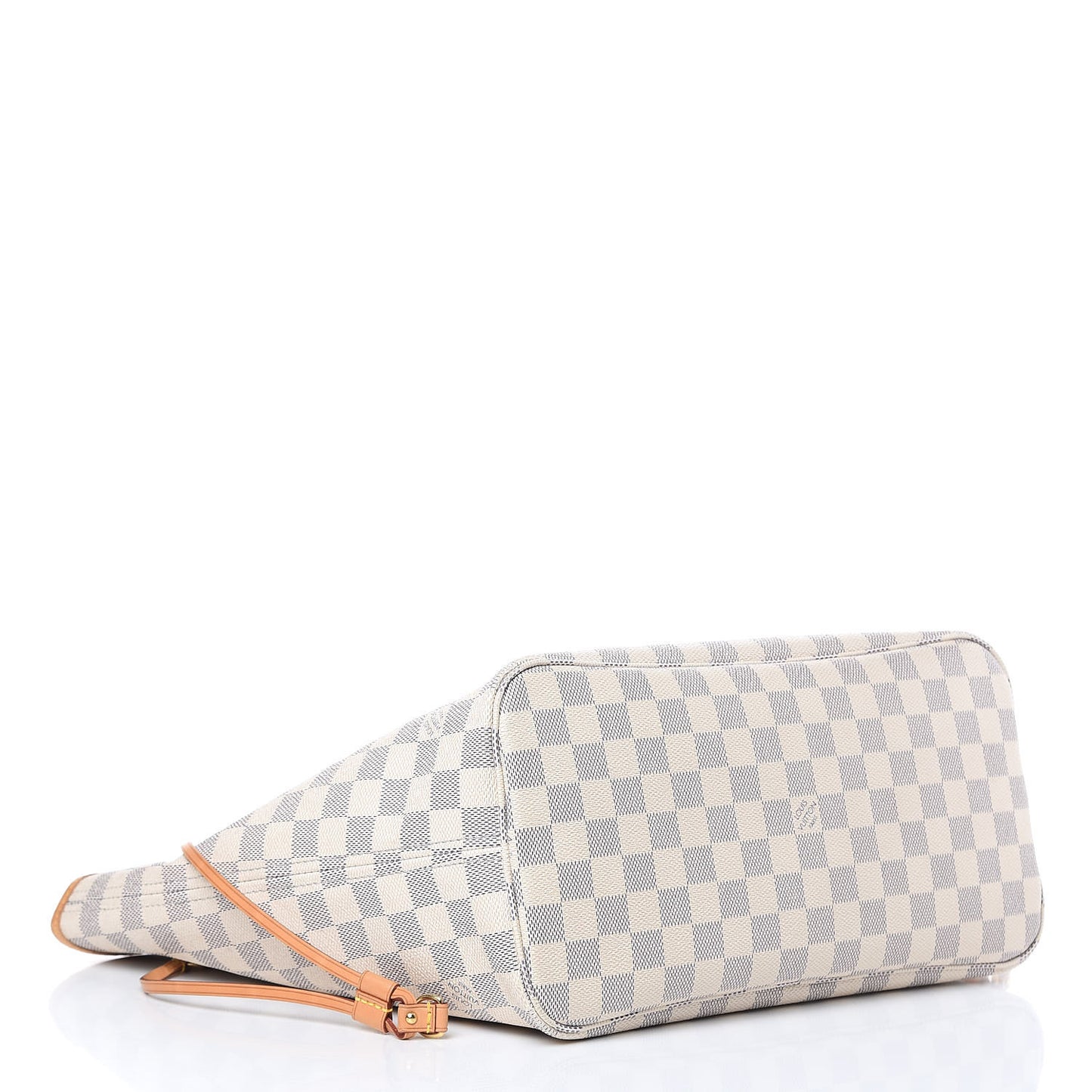 Damier Azur Neo Neverfull MM Rose Ballerine
