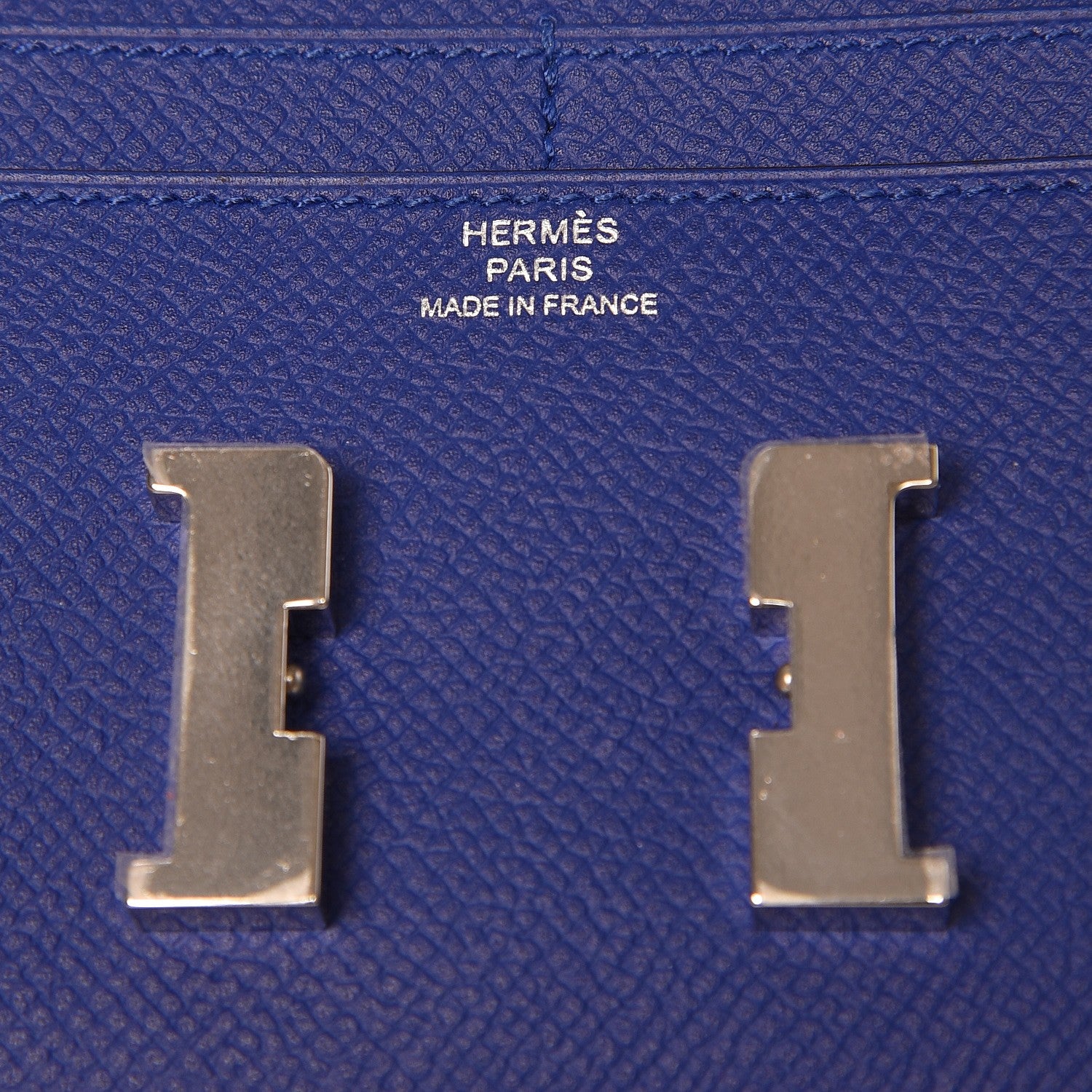 Hermes Epsom Constance Short Wallet Bleu Electrique 6 of 8