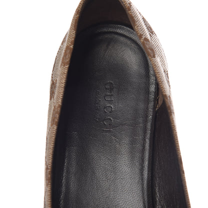 Gucci GG Monogram Ballet Flat 36.5 Beige Ebony 7 of 16