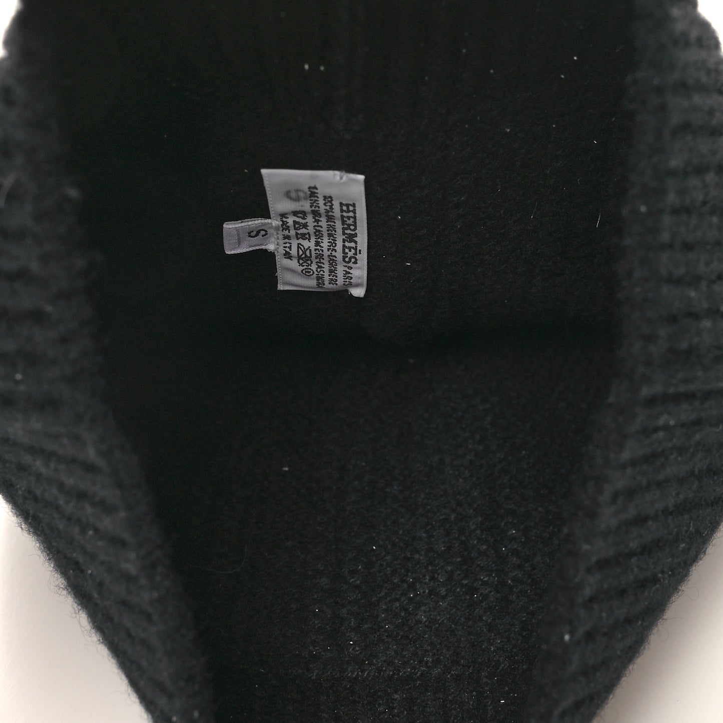 Cashmere Beanie Hat S Marine