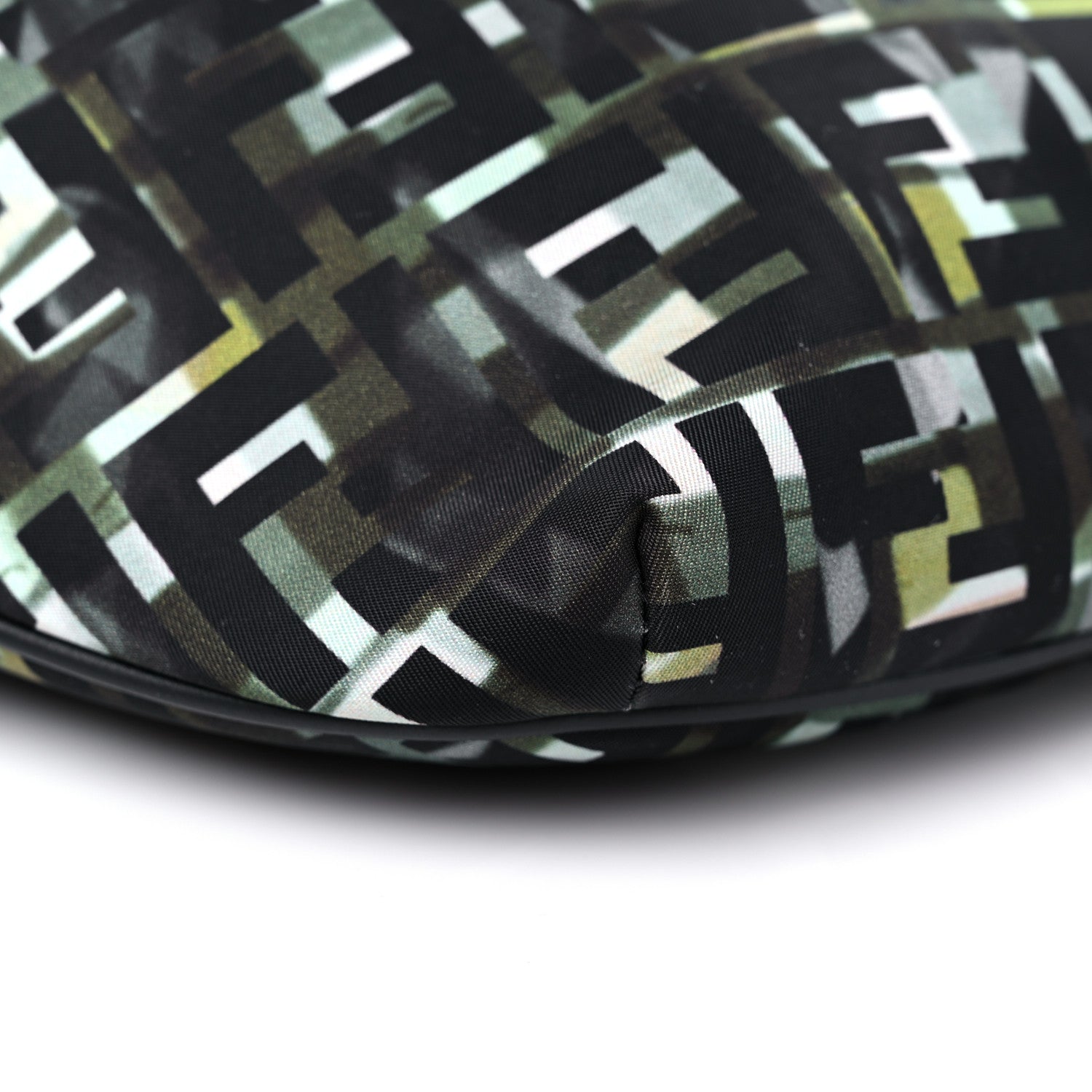 Fendi Nylon CamouFF Belt Bag Black Multicolor 7 of 8