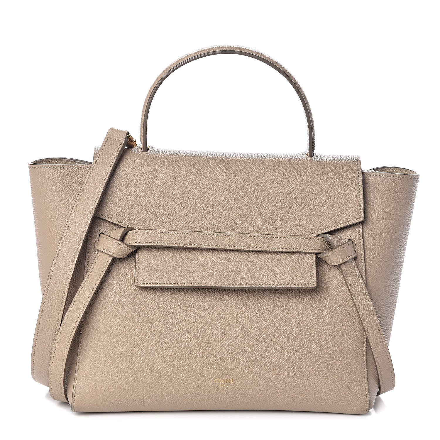Celine Grained Calfskin Micro Belt Bag Light Taupe 1 of 10