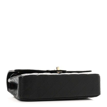 Chanel Caviar Quilted Medium Double Flap Black 4 of 11