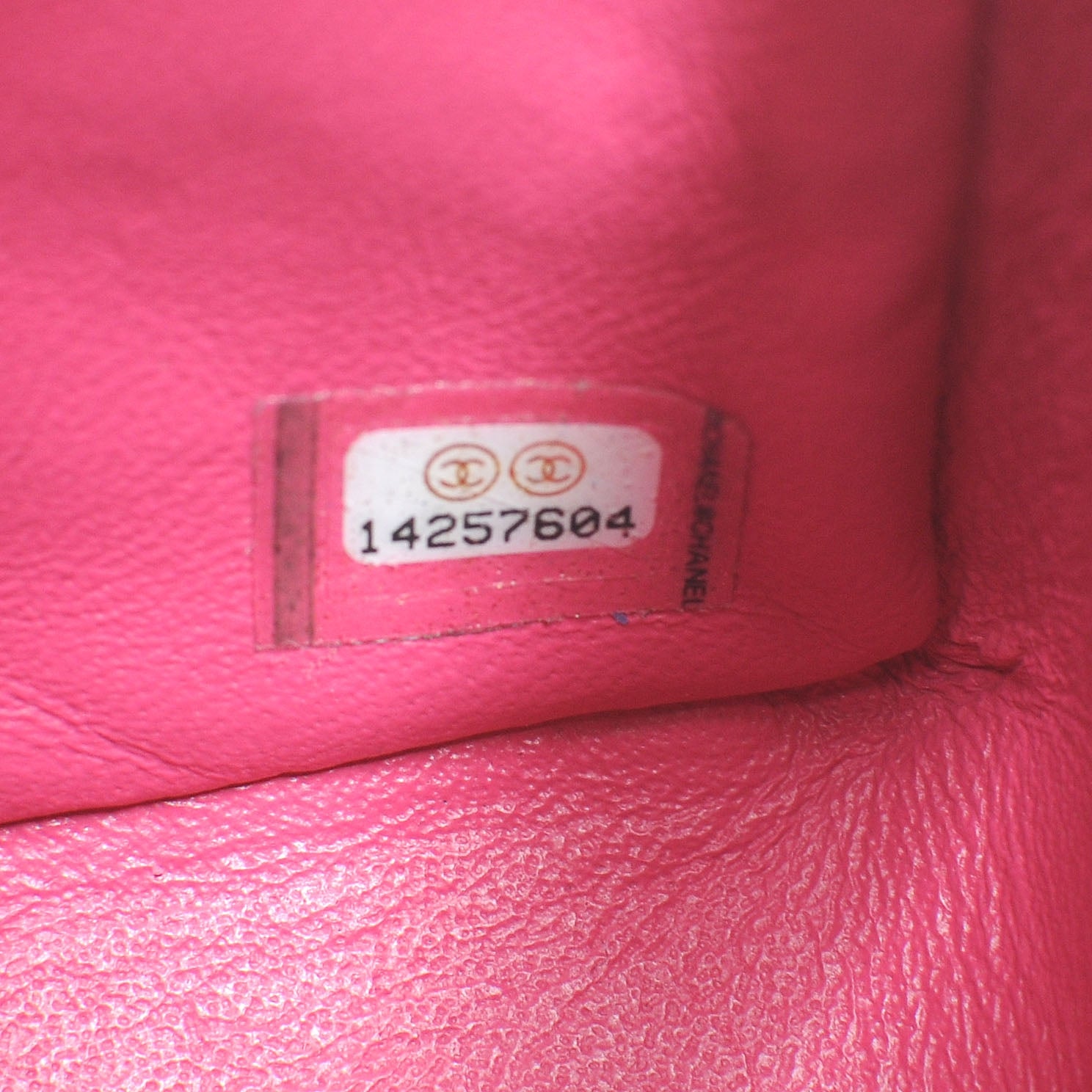 Chanel Patent Quilted Mini Flap Pink 7 of 7