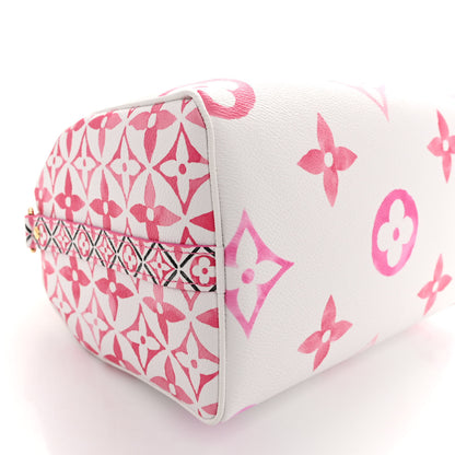 Louis Vuitton Monogram Giant By The Pool 2.0 Speedy Bandouliere 25 Rose 8 of 10
