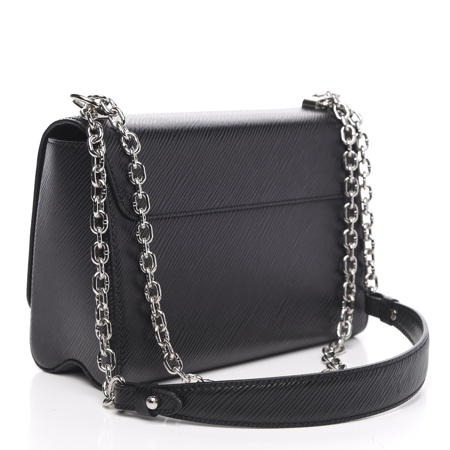 Louis Vuitton Epi Twist Shoulder Bag MM Black 4 of 11