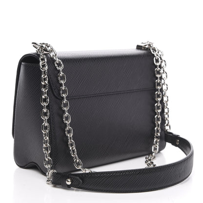Louis Vuitton Epi Twist Shoulder Bag MM Black 4 of 11