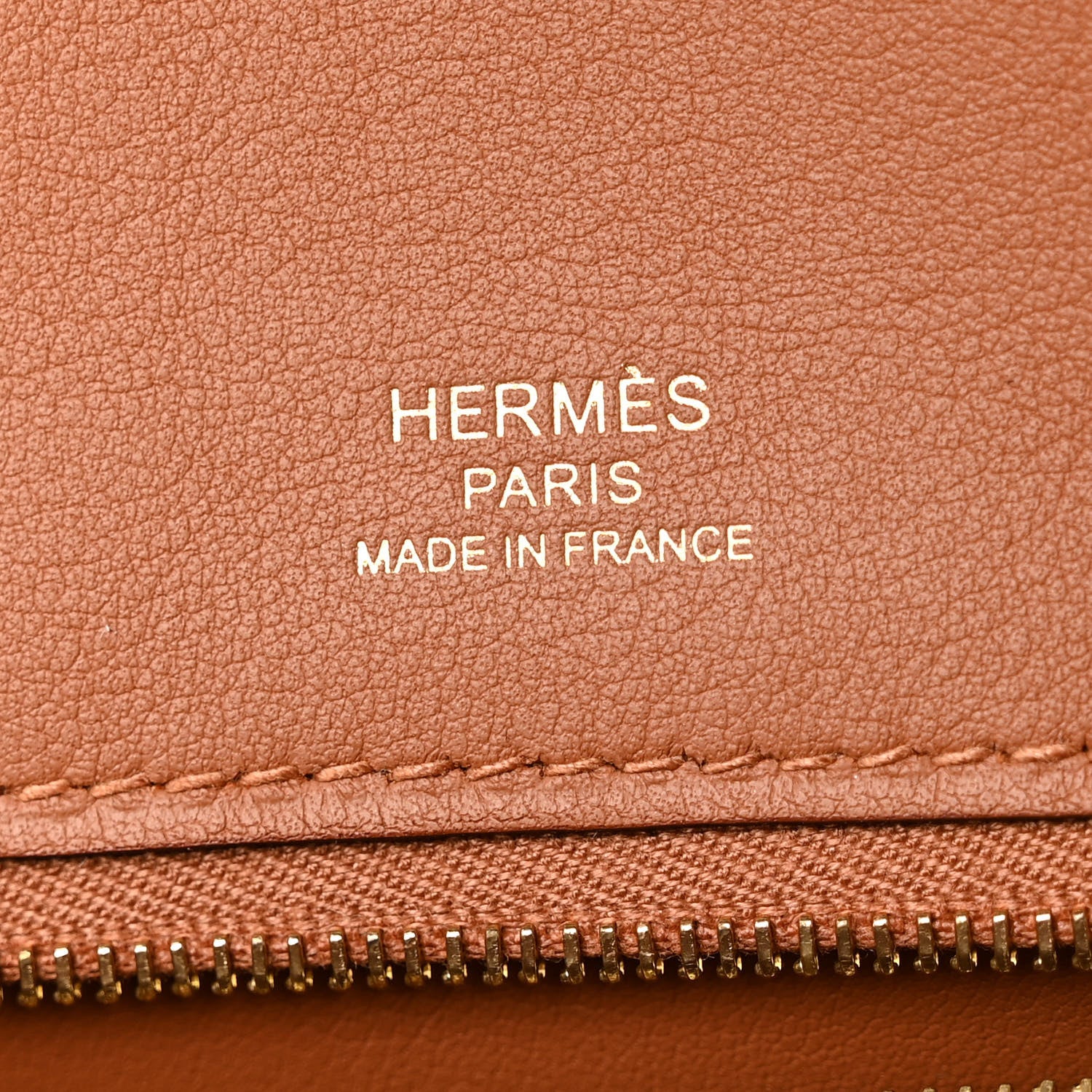 Hermes Veau Doblis Swift Grizzly Birkin 25 Gold 6 of 11